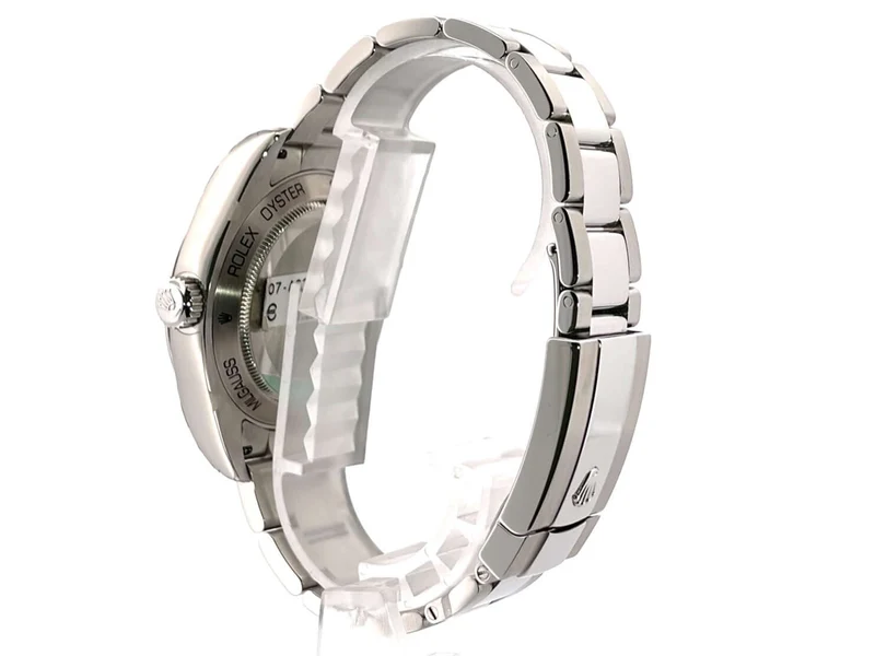Rolex Milgauss 116400 weißes Zifferblatt verklebt aus 2011 LC100