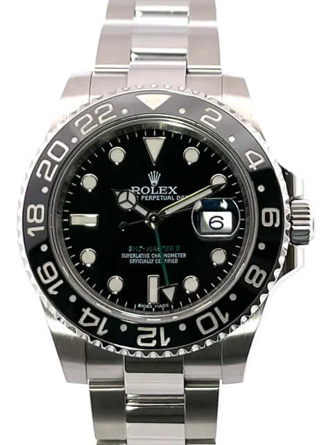 Rolex GMT-Master II Edelstahl 116710LN aus 2015
