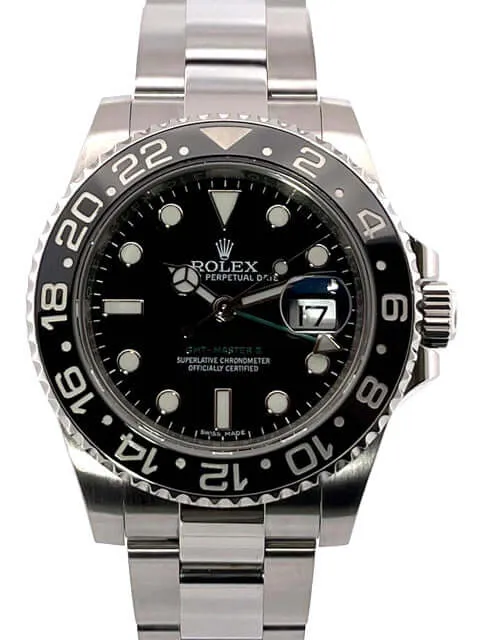 Rolex GMT-Master II Edelstahl 116710LN aus 2017