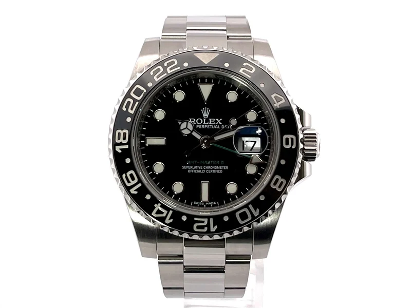 Rolex GMT-Master II Edelstahl 116710LN aus 2017