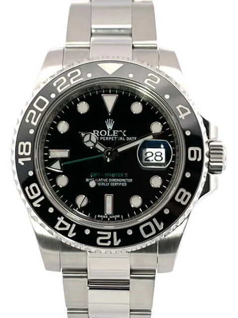 Rolex GMT-Master II Edelstahl 116710LN aus 2013