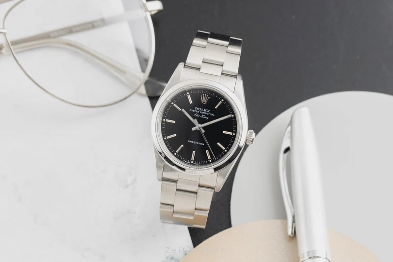 Rolex Air King steel automatic men's watch 14000 [2601749]