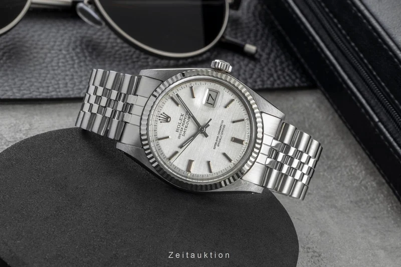 Rolex Datejust steel / white gold automatic men's watch 1601 Vintage [2601533]