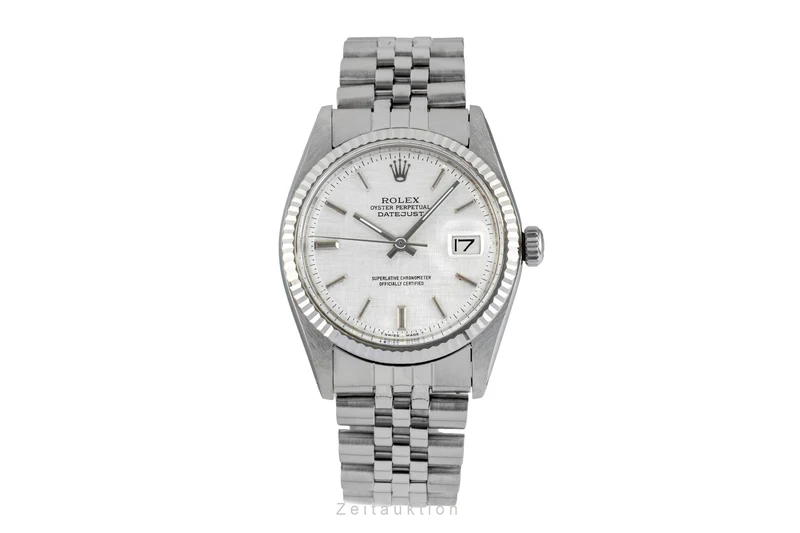 Rolex Datejust steel / white gold automatic men's watch 1601 Vintage [2601533]