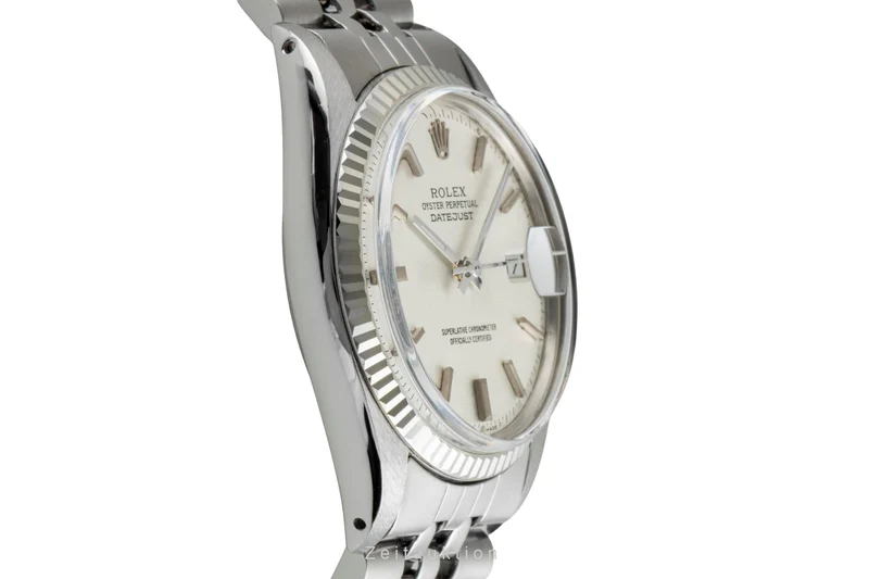 Rolex Datejust steel / white gold automatic men's watch 1601 Vintage [2601533]