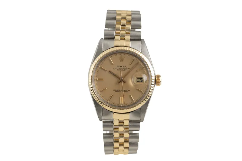 Rolex Datejust steel / gold automatic men's watch 1601 Vintage [2601521]