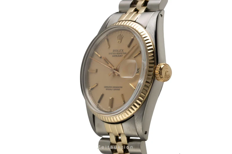 Rolex Datejust steel / gold automatic men's watch 1601 Vintage [2601521]