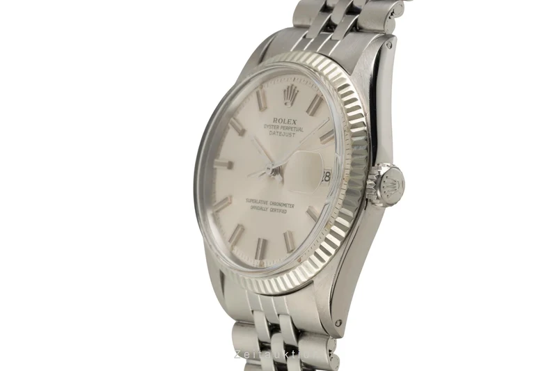 Rolex Datejust steel / white gold automatic men's watch 1601 Vintage [2601379]