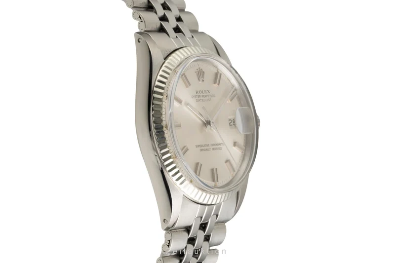 Rolex Datejust steel / white gold automatic men's watch 1601 Vintage [2601379]