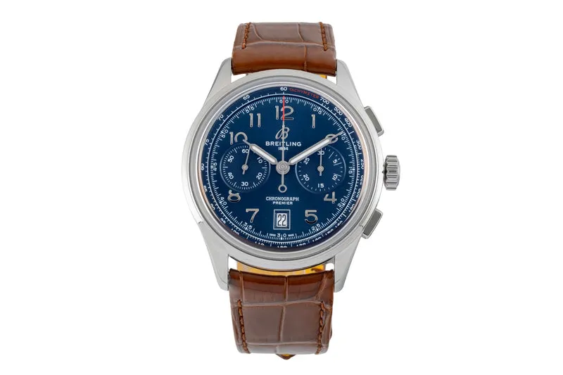 Breitling Premier chronograph steel automatic men's watch AB0145171C1P1 LP: 9000EUR [2602184]