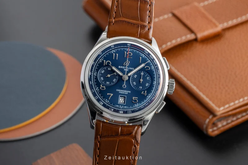 Breitling Premier chronograph steel automatic men's watch AB0145171C1P1 LP: 9000EUR [2602184]