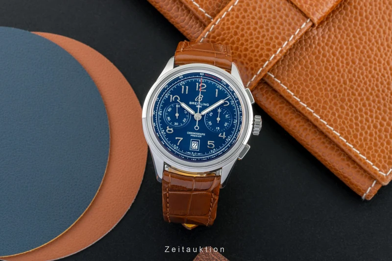 Breitling Premier chronograph steel automatic men's watch AB0145171C1P1 LP: 9000EUR [2602184]