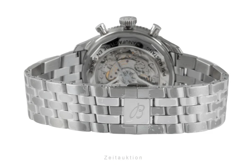 Breitling Super Avi chronograph steel automatic men's watch AB04453A1B1A1 LP: 11500EUR [2602129]