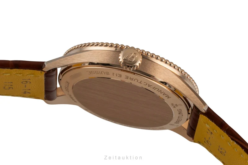 Breitling Navitimer 18 ct red gold quartz women's watch R77320E61A1P1 LP: 11200EUR [2602185]