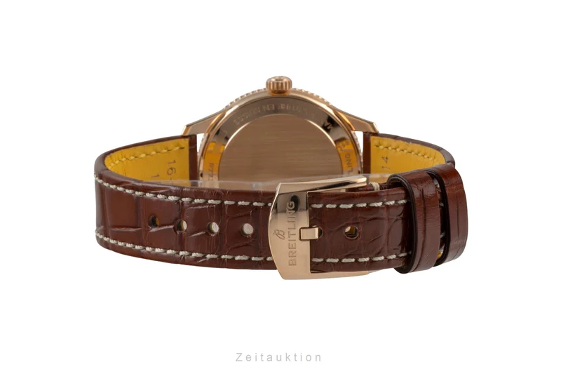 Breitling Navitimer 18 ct red gold quartz women's watch R77320E61A1P1 LP: 11200EUR [2602185]