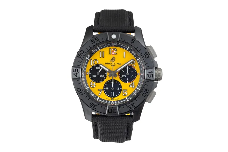 Breitling Avenger chronograph ceramic automatic men's watch SB0147101I1X2 LP: 9600EUR [2602183]