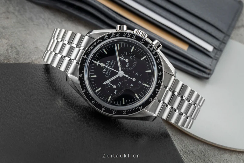 Omega Speedmaster Moonwatch chronograph steel manual winding men's watch 310.30.42.50.01.002 LP: 8700EUR [2602428]