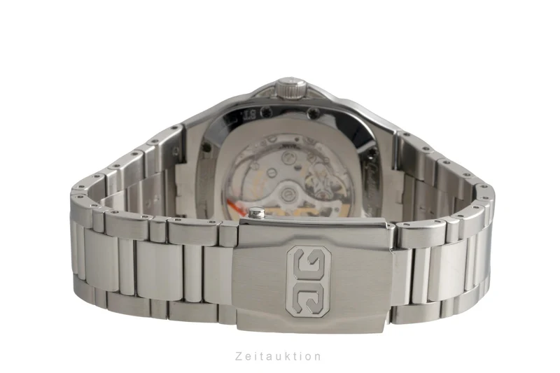 Glashütte Seventies steel automatic men's watch 2-39-47-12-12-14 LP: 10800EUR [2601776]
