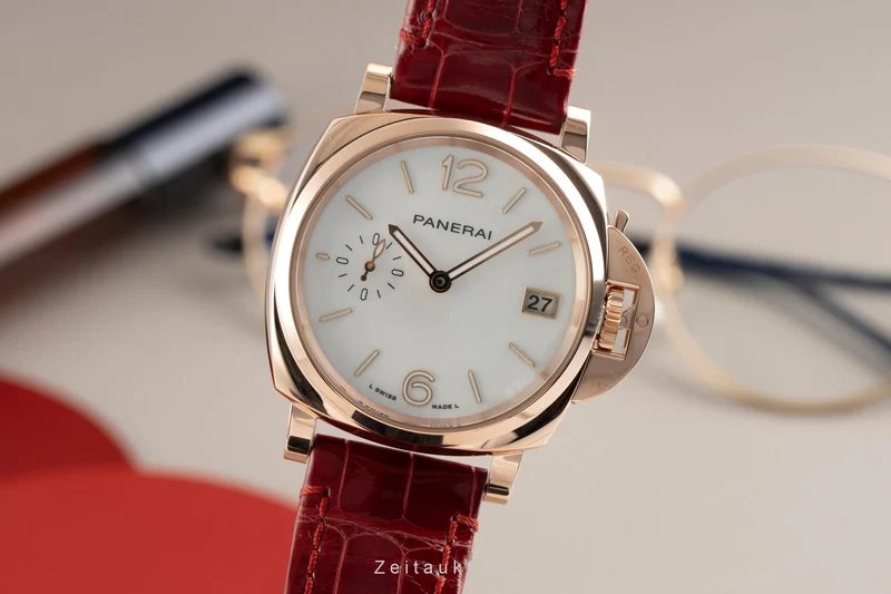Panerai Luminor 18 ct gold automatic women's watch PAM01280 [2602012]
