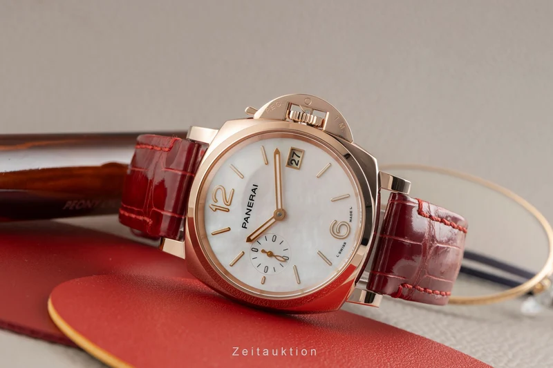 Panerai Luminor 18 ct gold automatic women's watch PAM01280 [2602012]