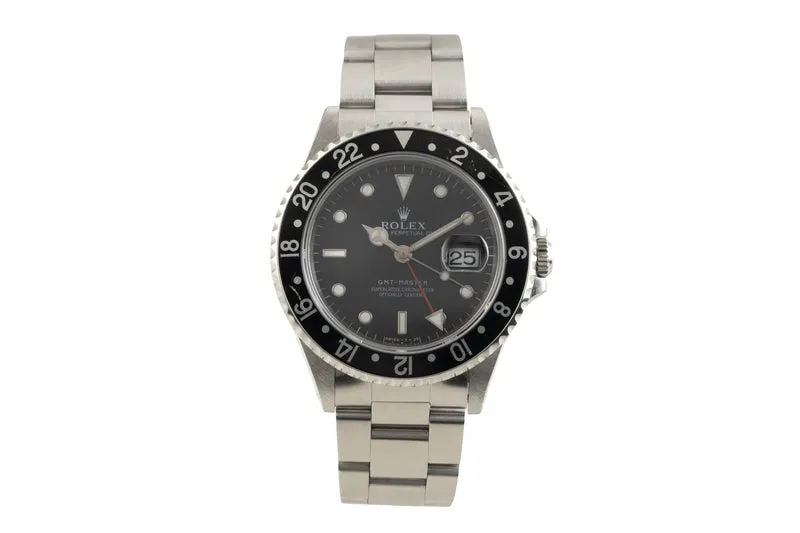 Rolex GMT-Master steel automatic men's watch 16700 [2602078]