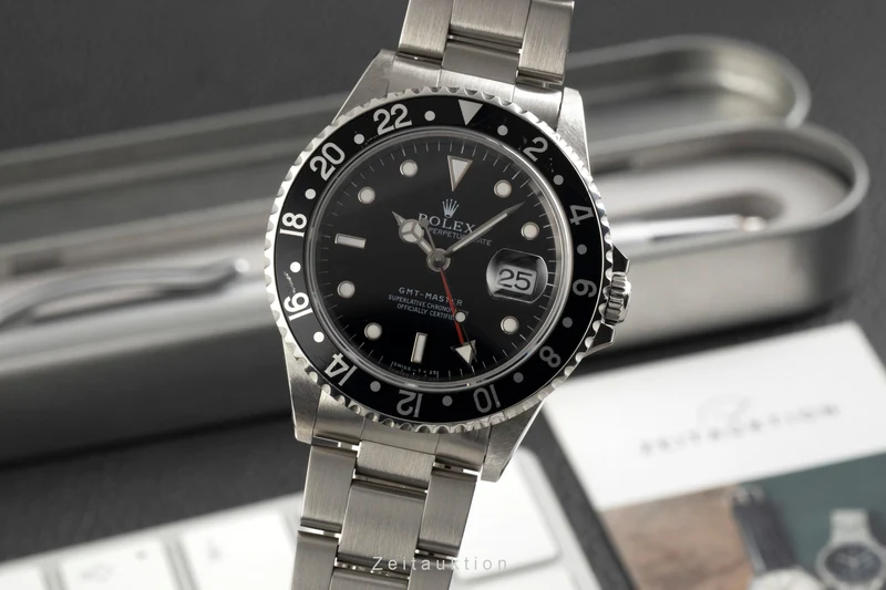 Rolex GMT-Master steel automatic men's watch 16700 [2602078]