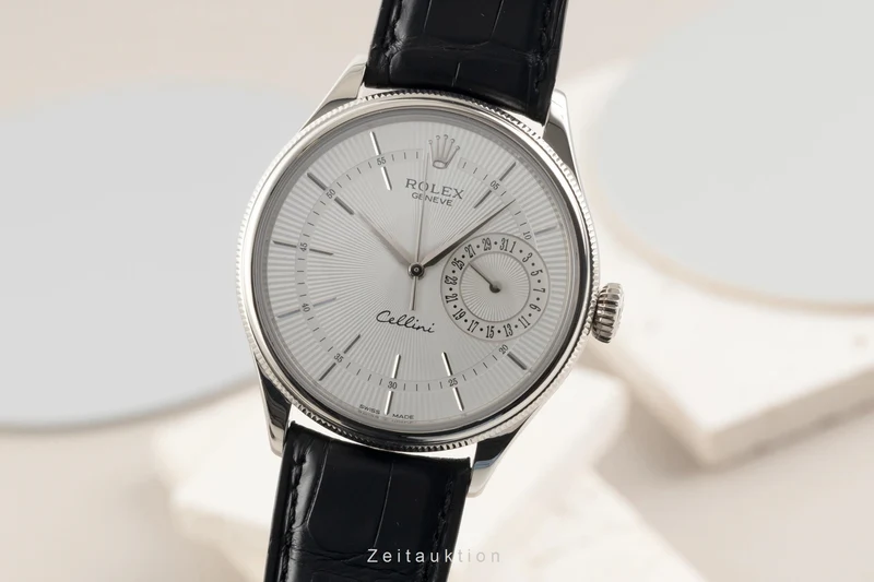 Rolex Cellini 18 ct white gold automatic men's watch 50519 [2602037]