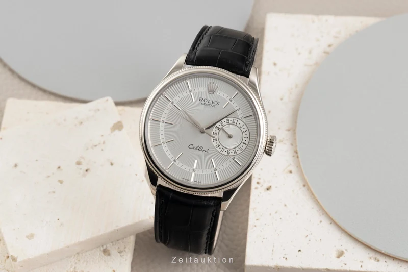 Rolex Cellini 18 ct white gold automatic men's watch 50519 [2602037]