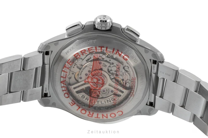 Breitling Avenger chronograph steel automatic men's watch AB0147101A1A1 LP: 7200EUR [2602117]