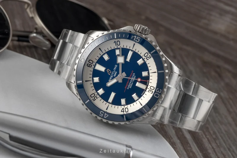 Breitling Superocean steel automatic men's watch A17375E71C1A1 LP: 5650EUR [2602168]