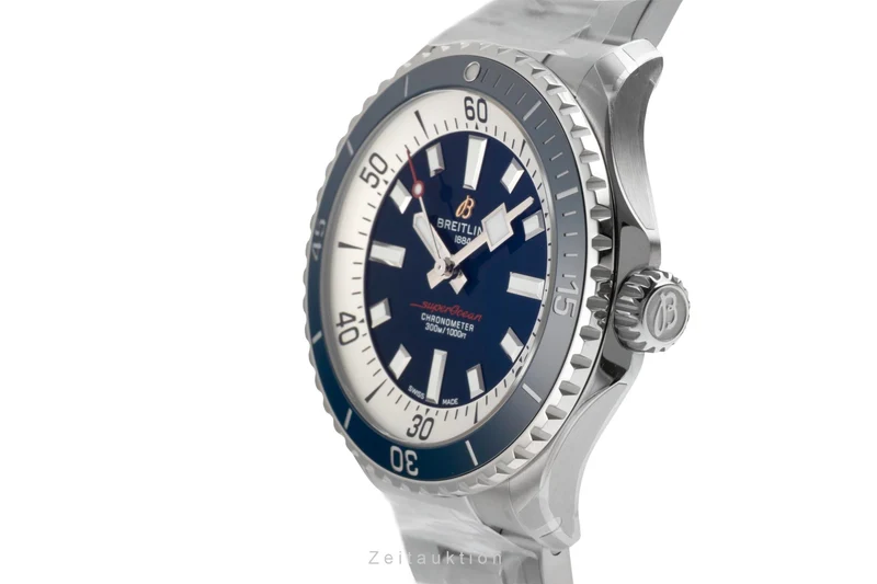 Breitling Superocean steel automatic men's watch A17375E71C1A1 LP: 5650EUR [2602168]