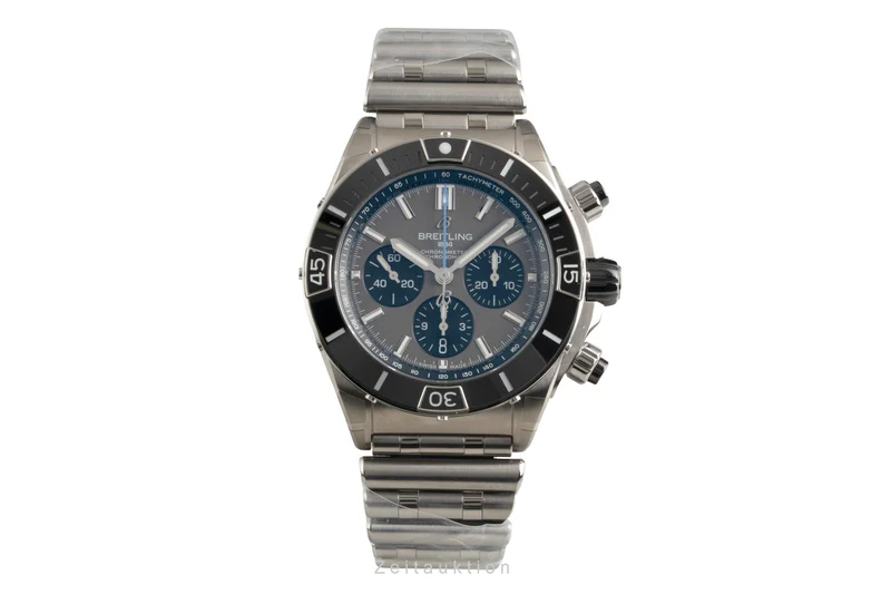 Breitling Chronomat chronograph titanium automatic men's watch EB0136251M1E1 LP: 13500EUR [2602125]