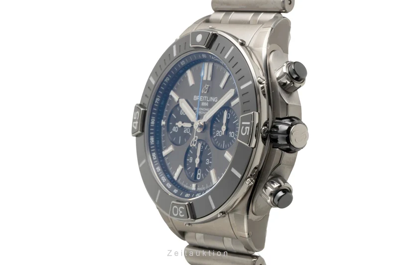 Breitling Chronomat chronograph titanium automatic men's watch EB0136251M1E1 LP: 13500EUR [2602125]