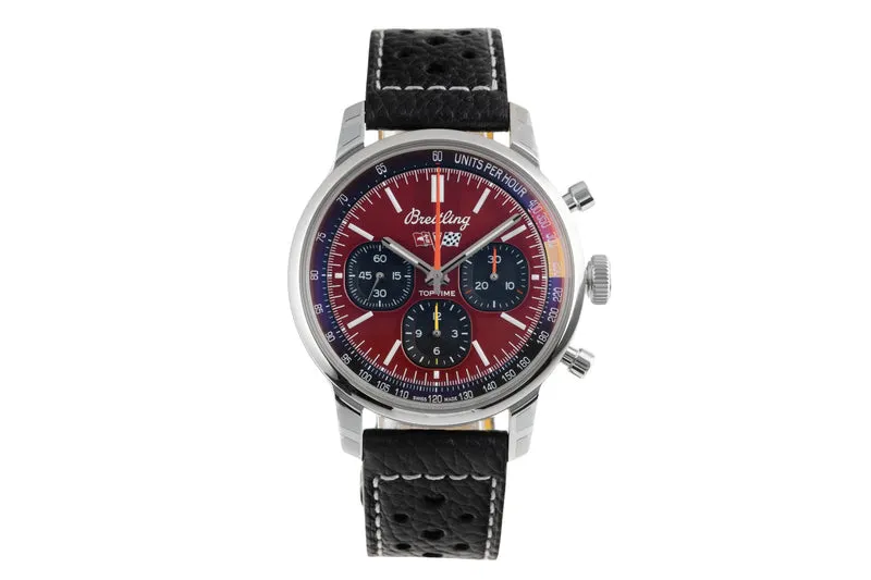Breitling Top Time chronograph steel automatic men's watch AB01761A1K1X1 LP: 7250EUR [2602175]