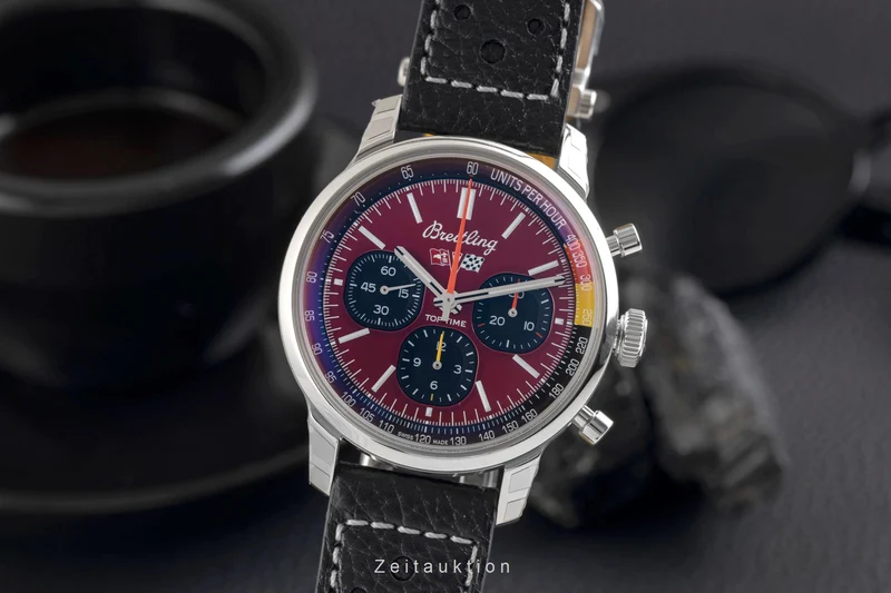 Breitling Top Time chronograph steel automatic men's watch AB01761A1K1X1 LP: 7250EUR [2602175]