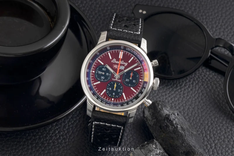 Breitling Top Time chronograph steel automatic men's watch AB01761A1K1X1 LP: 7250EUR [2602175]