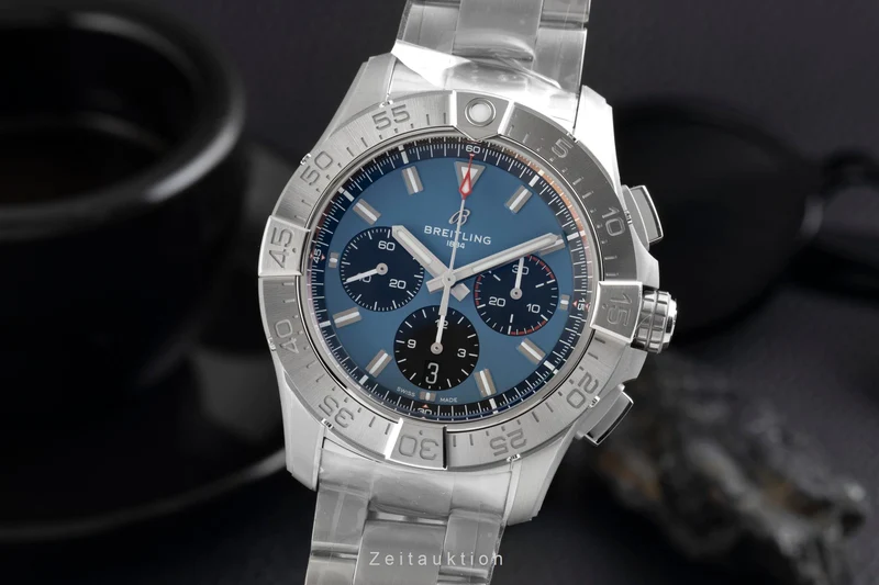 Breitling Avenger chronograph steel automatic men's watch AB0147101C1A1 LP: 7200EUR [2602152]