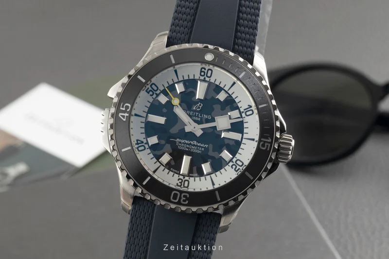Breitling Superocean titanium automatic men's watch E10379351B1S1 LP: 6750EUR [2602192]