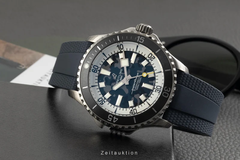 Breitling Superocean titanium automatic men's watch E10379351B1S1 LP: 6750EUR [2602192]
