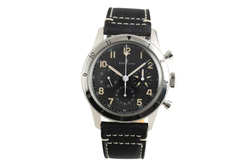 Breitling Avi chronograph steel manual winding men's watch AB0920131B1X1 LP: 8450EUR [2602161]