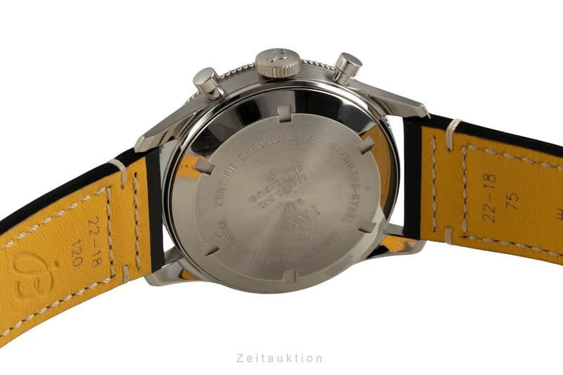 Breitling Avi chronograph steel manual winding men's watch AB0920131B1X1 LP: 8450EUR [2602161]
