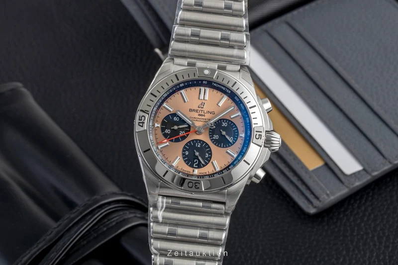 Breitling Chronomat chronograph steel automatic men's watch AB0134101K1A1 LP: 9200EUR [2602124]