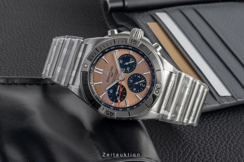 Breitling Chronomat chronograph steel automatic men's watch AB0134101K1A1 LP: 9200EUR [2602124]