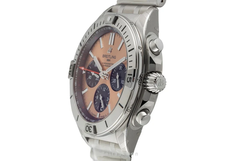 Breitling Chronomat chronograph steel automatic men's watch AB0134101K1A1 LP: 9200EUR [2602124]