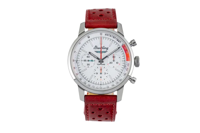 Breitling Top Time chronograph steel automatic men's watch AB01766A1A1X1 LP: 7250EUR [2602202]
