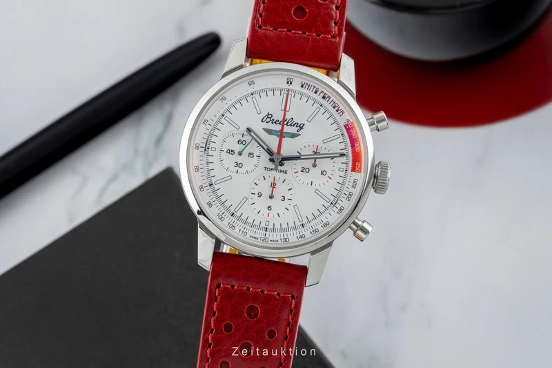 Breitling Top Time chronograph steel automatic men's watch AB01766A1A1X1 LP: 7250EUR [2602202]