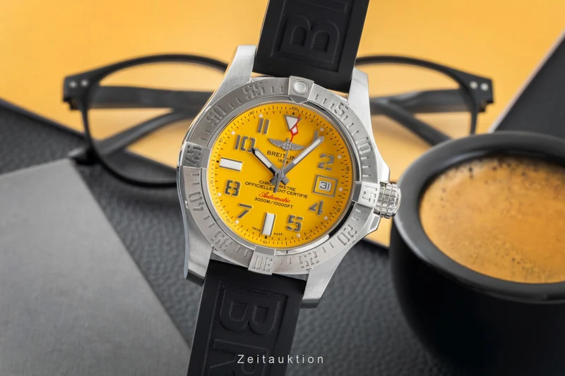 Breitling Avenger II Seawolf steel automatic men's watch A17331101I1S2 [2602095]