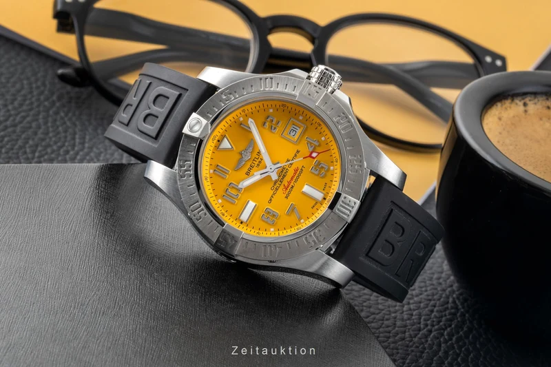 Breitling Avenger II Seawolf steel automatic men's watch A17331101I1S2 [2602095]