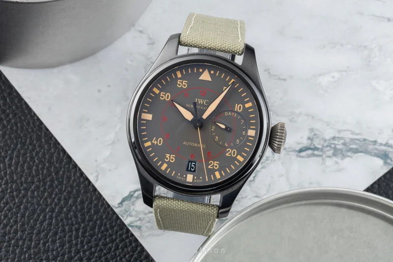 IWC Big Pilot ceramic / titanium automatic men's watch IW501902 LP: 16900EUR [2601541]