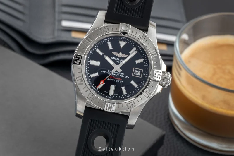 Breitling Avenger II Seawolf steel automatic men's watch A1733110/BC30 [2602018]